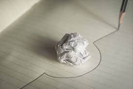 crumpled paper